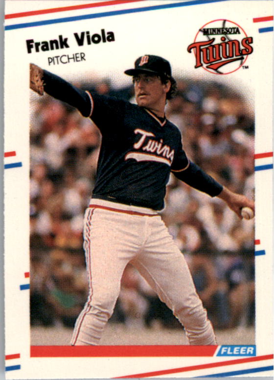 1988 Fleer Mini Baseball Cards 038      Frank Viola
